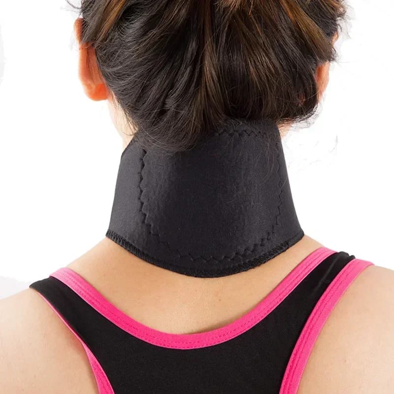 Masseur cervical à thérapie magnétique, tourmaline, infrarouge, auto-chauffant, soutien cervical pou