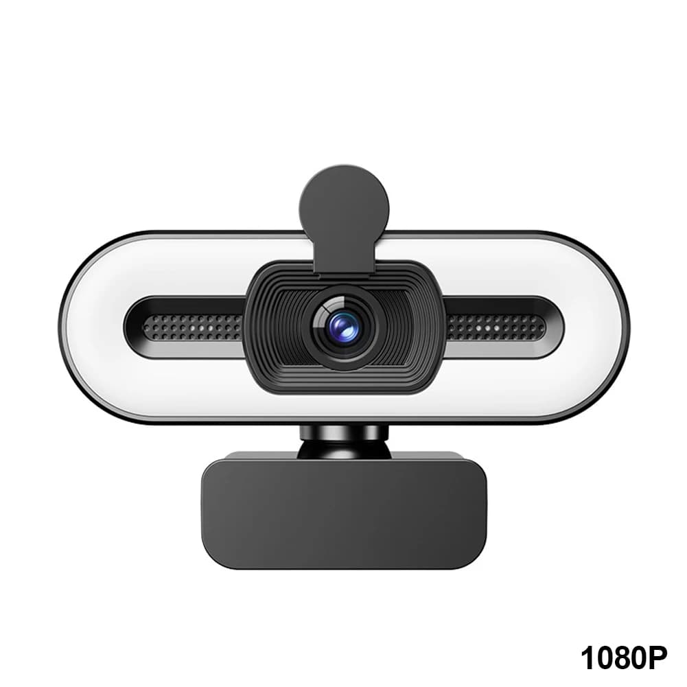 Webcam Full HD 1080P 2K 4K avec Microphone PC portable Webcam à mise au point automatique Streaming 