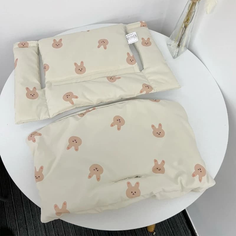 Coussin de chaise haute pour bébé, doux, lavable, siège quehigh, doublure en polymère, coussin de do