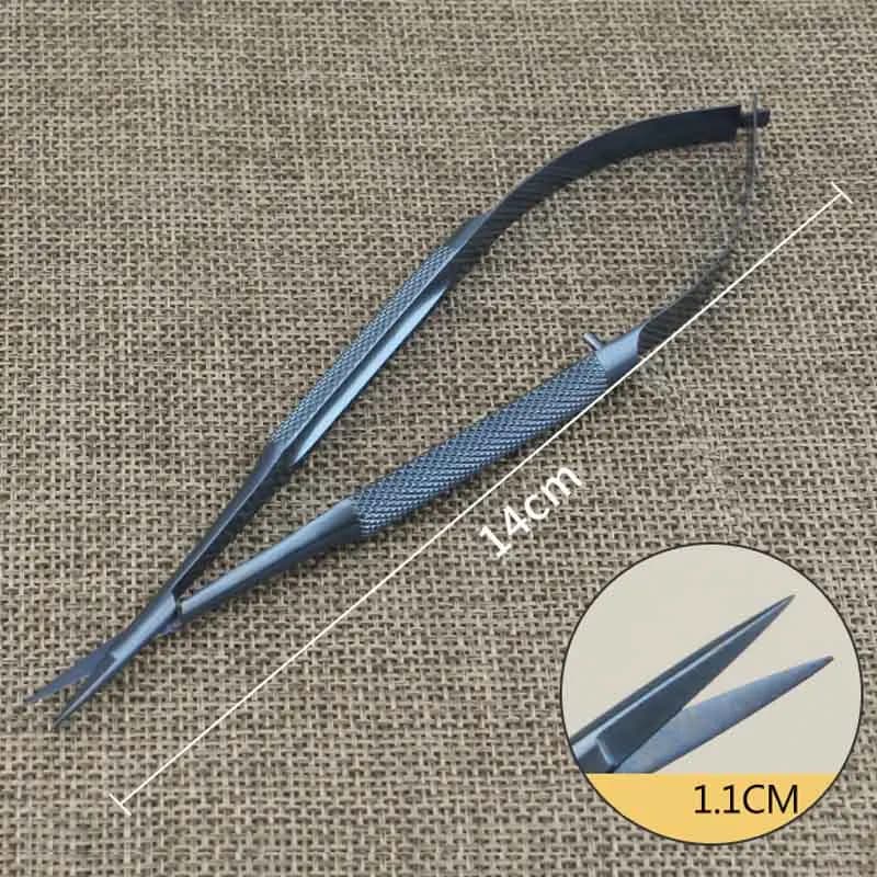Ciseaux en alliage de titane de haute qualité, instruments microchirurgicaux ophtalmiques, outils ch