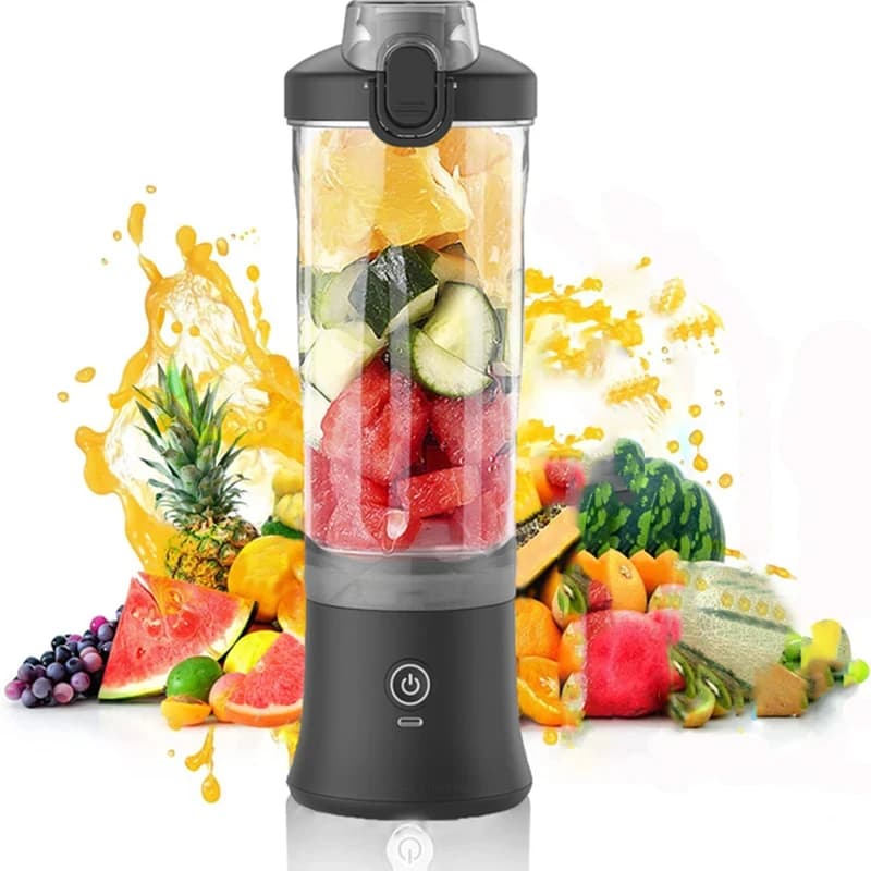 Nouveau mélangeur Portable 600ML presse-agrumes électrique mélangeurs de fruits 4000mAh USB Recharge