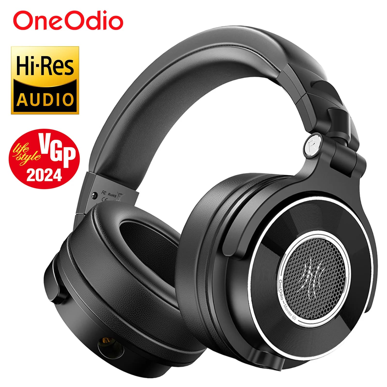 Oneodio Monitor 60 casque HiFi filaire casque DJ de Studio professionnel casque stéréo sur l'oreille