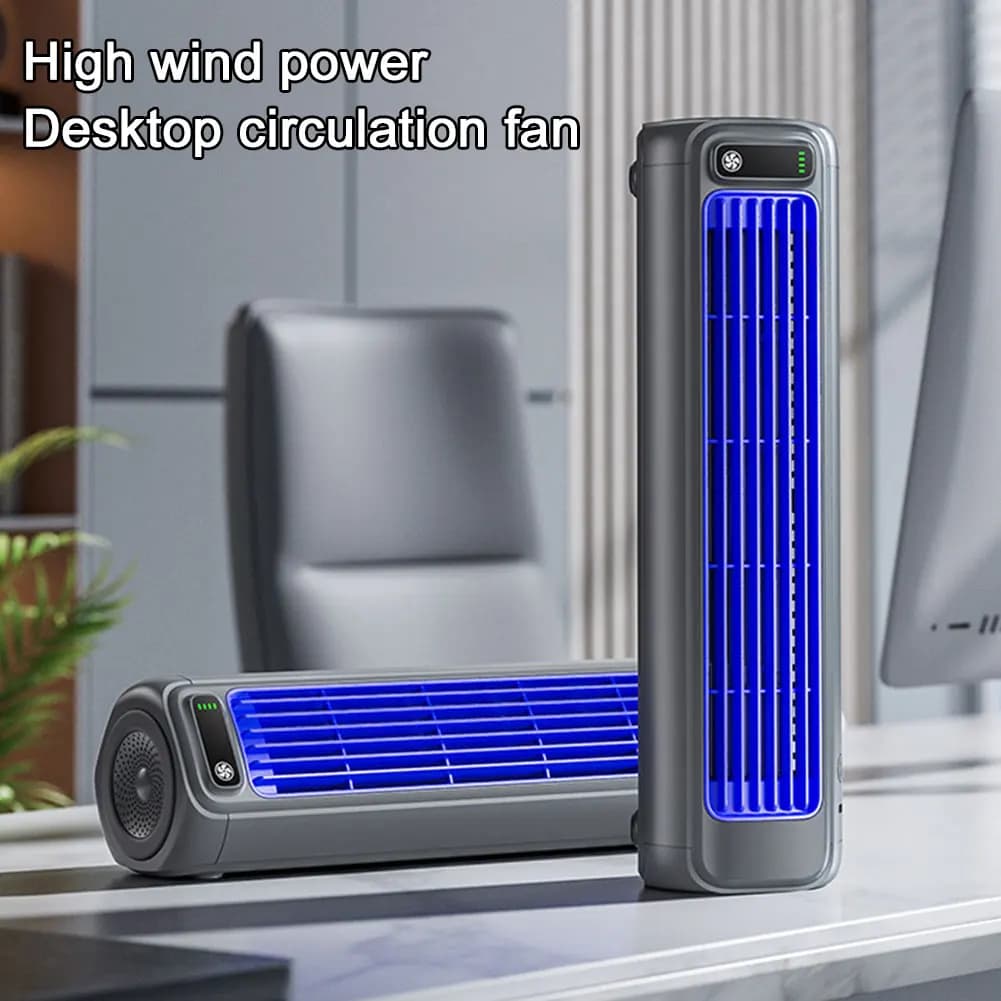 Ventilateur de climatiseur Portable 2000/1200mAh, ventilateur de bureau silencieux, tour, ventilateu