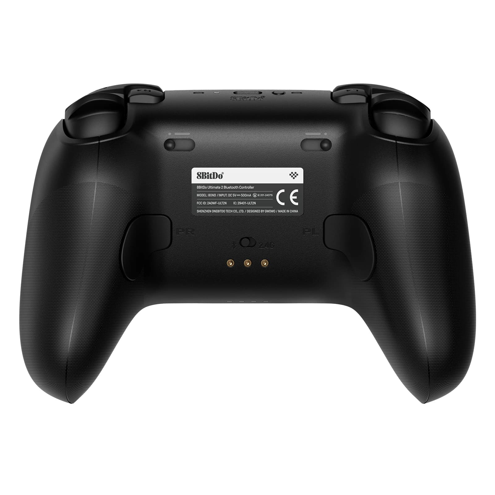 8BitDo Ultimate 2 Bluetooth, contrôleur de manettes TMR avec station de chargement pour Nintendo Swi