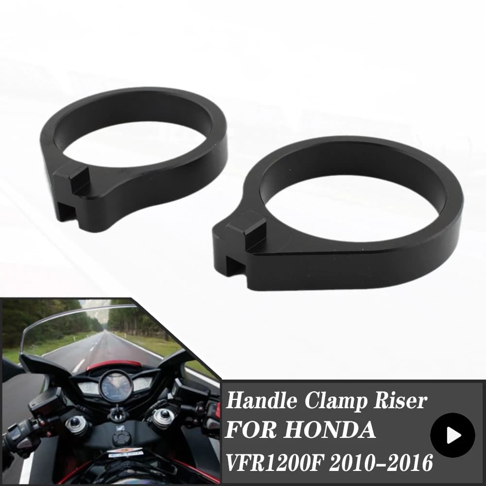 Poignée de rehaussement du guidon, élévateur 12mm, VFR sous F VFR1200 F, accessoires moto pour HONDA