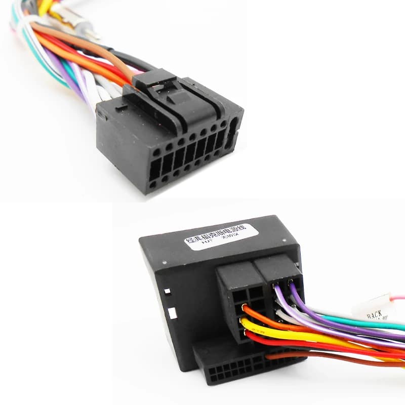 Faisceau de câbles QuadLock, prise 16 broches, adaptateur Radio, antenne, unité principale de voitur