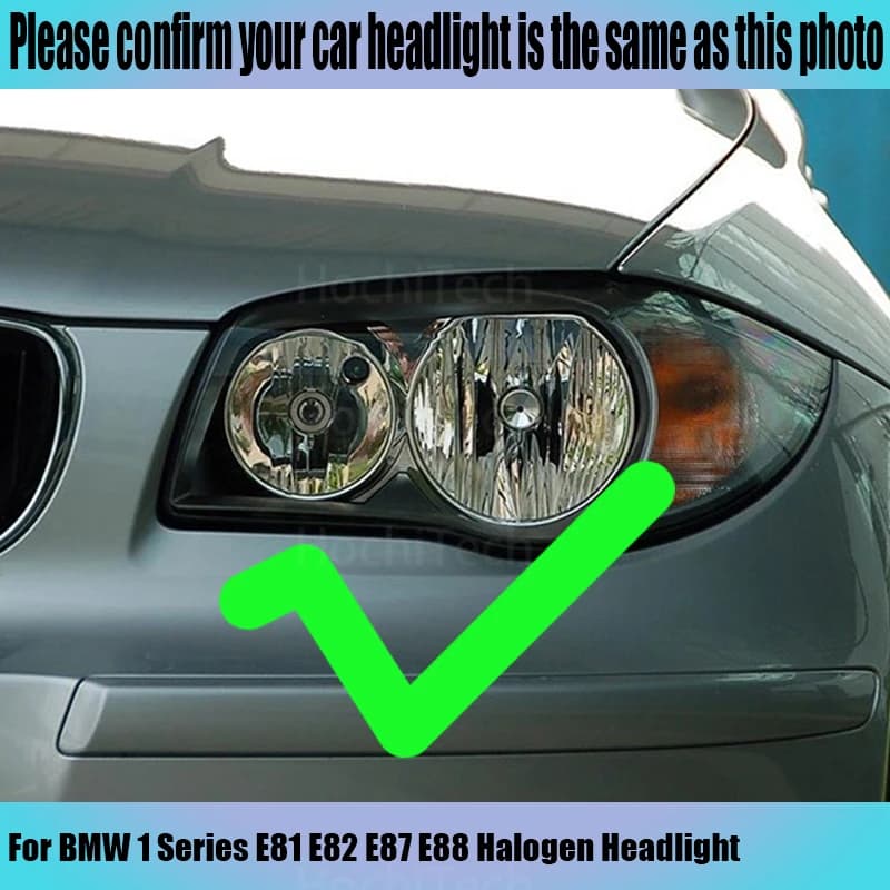 Kit yeux d'ange LED de haute qualité, 3 ans de garantie, anneau Halo en coton blanc pour BMW série 1