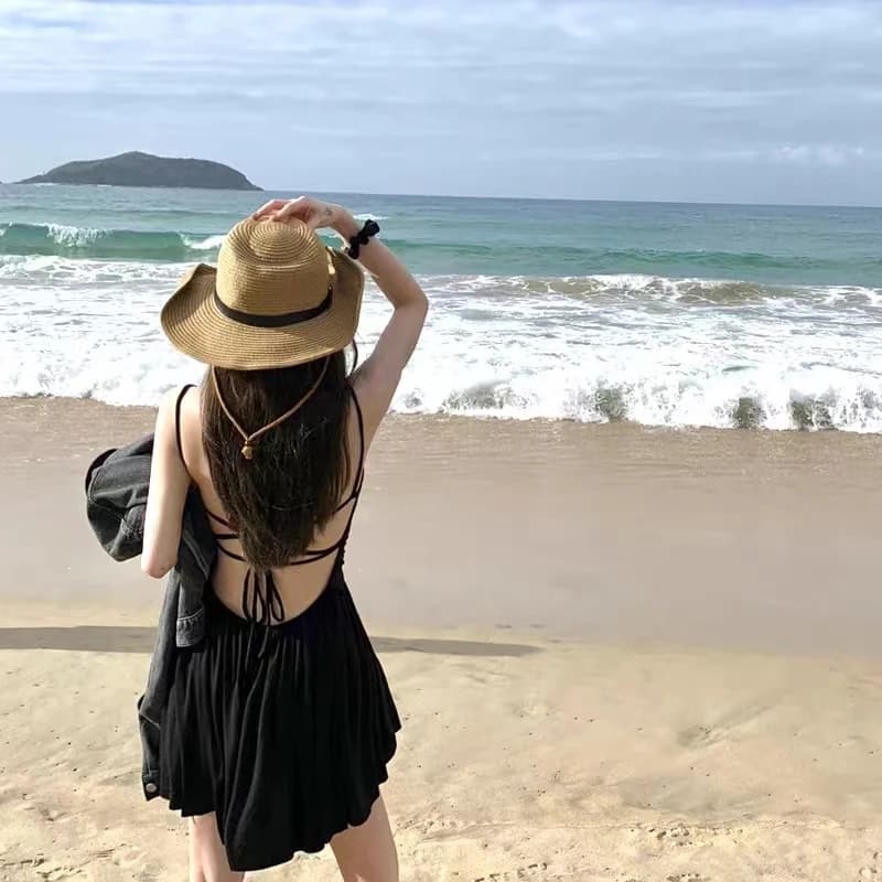 Chapeau de paille jazz pliable pour hommes et femmes, extra large, taille 62cm, lanière de plage d'é