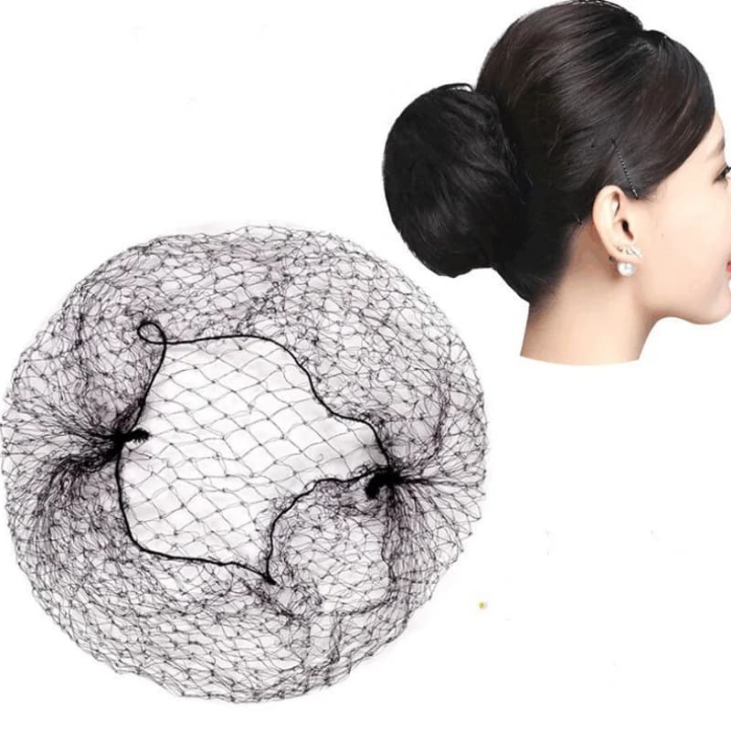 10/20/30/50 pièces filet à cheveux en Nylon Durable pour chignon outil de coiffure filet à cheveux n
