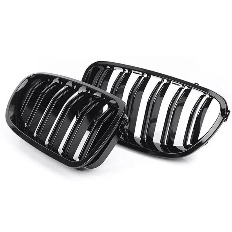Pulleco-Calandre Avant de Voiture Noire Brillante, pour BMW Série 5 F10 F11 F18 520 523 525 520d 530