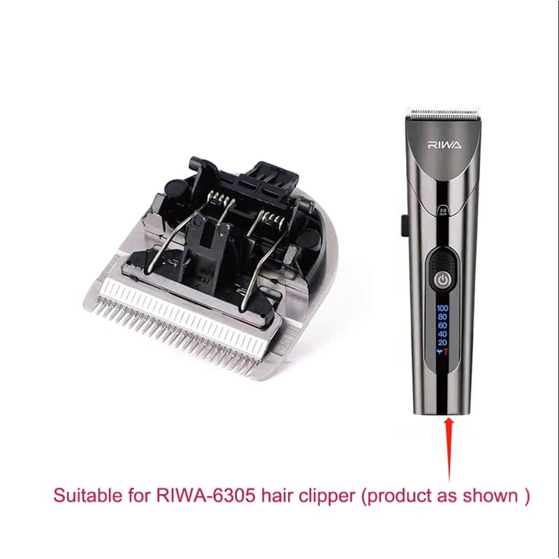 Câble d'alimentation de lame de tondeuse à cheveux de remplacement pour RIWA RE-6305, lavable, profe