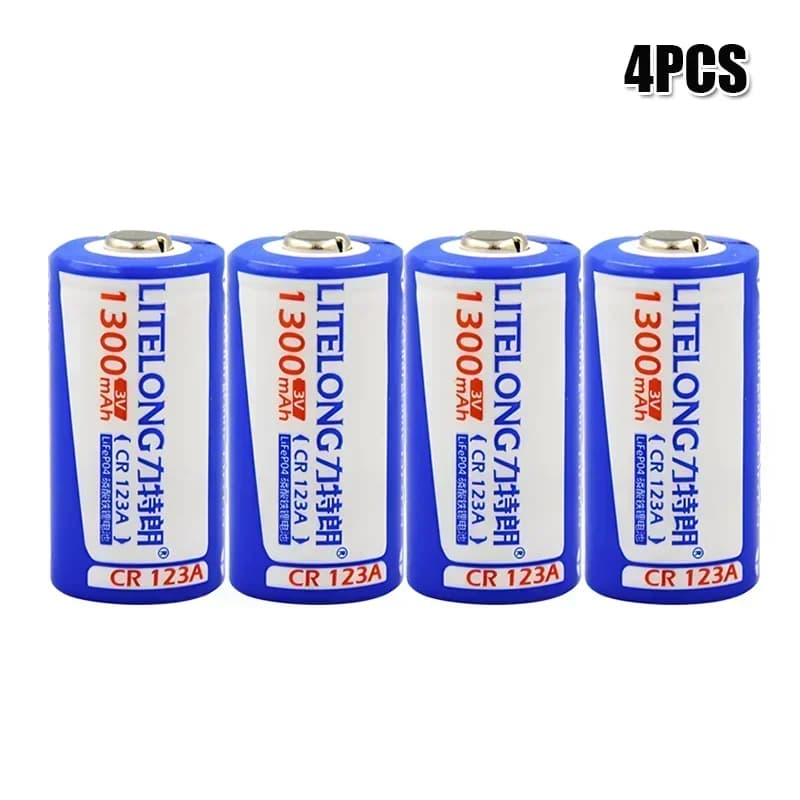 LITELONG-Batterie Lithium Rechargeable pour Appareil Photo Numérique, Alarme de struction ée, Compte