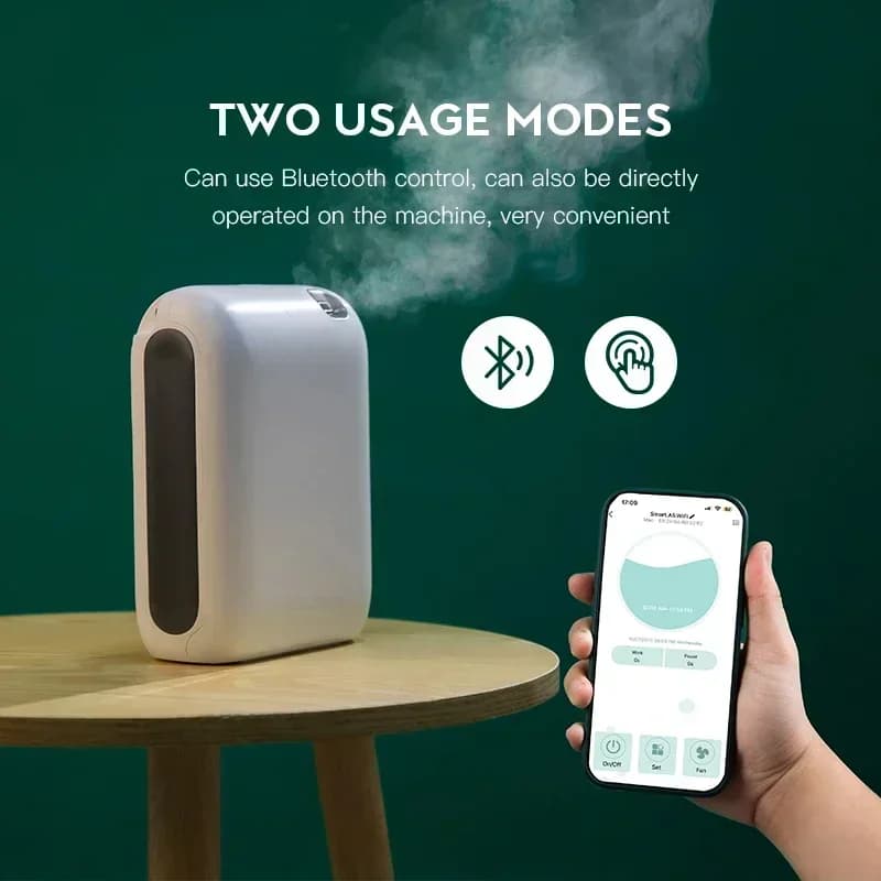 Namste Bluetooth batterie diffuseur d'arôme huile essentielle aromatique dispositif parfumé électriq