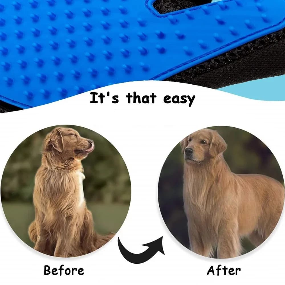 NONOR – brosse de bain en caoutchouc pour animaux de compagnie, Protection en Silicone, peigne pour 
