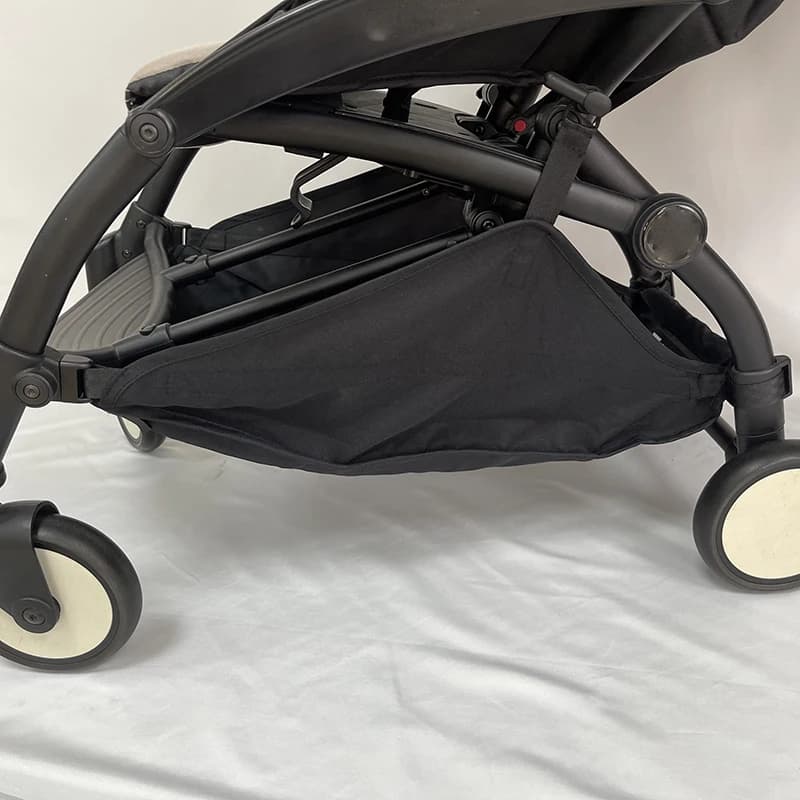 Panier de courses pour accessoires de poussette, matériau 1:1, sac de rangement sous le siège pour Y