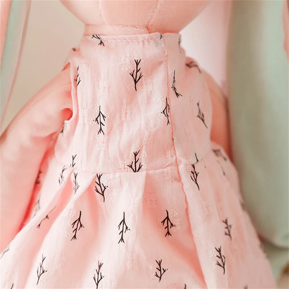 Peluche lapin 34/45/55cm, adorable peluche de dessin animé, coussin décoratif, jouet en peluche lapi