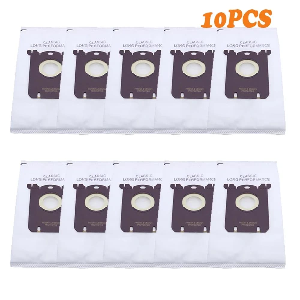 10 pièces/lot sac à poussière pour Electrolux E201B pour Philips FC8021 poussière s-bag GR201 AEG sa