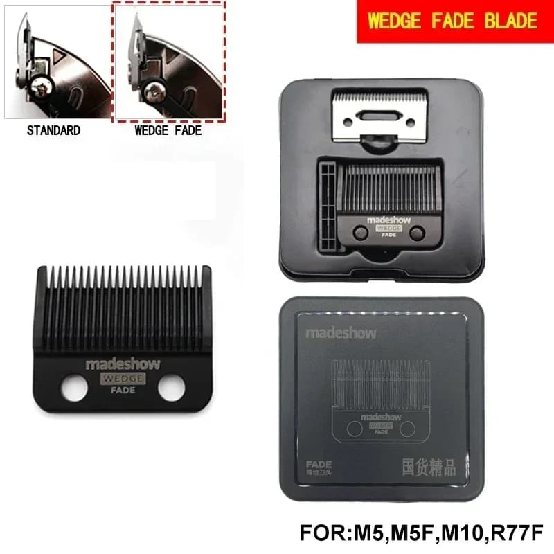 Madeshow Kulilang M5(F) M10 R66 R77F lames décolorées pour tondeuse à cheveux lame Ultra fine de rem