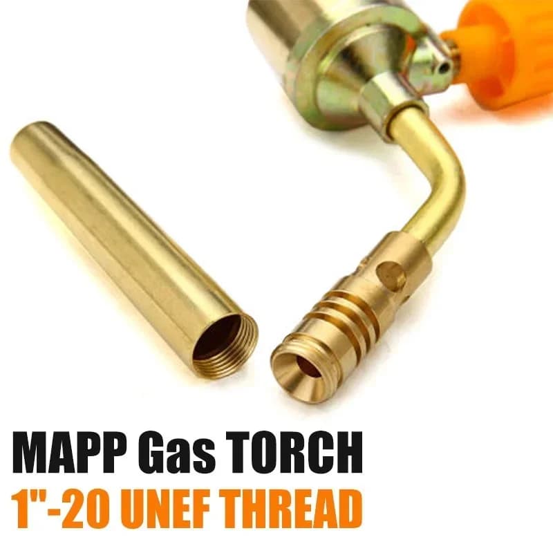 Torche de soudage en laiton MAPP gaz Propane auto-allumage déclencheur Style chauffage soudure brûle