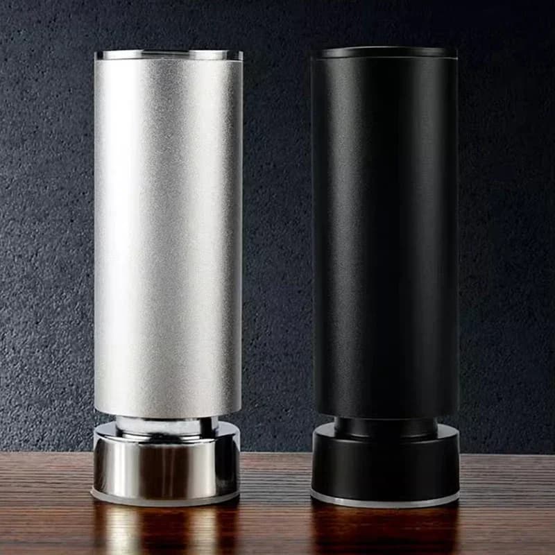 Pied de Meuble Réglable en Aluminium Noir, Support de Meuble TV, Table Basse, Canapé, Colonne de Dia
