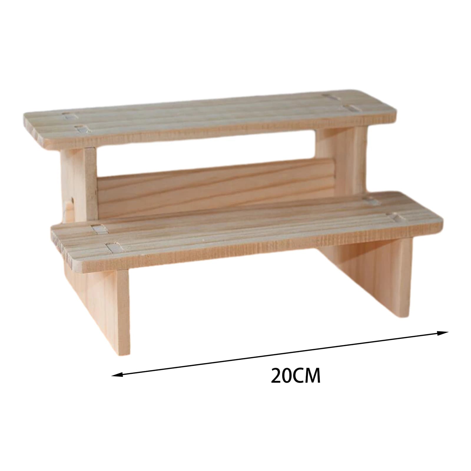 Présentoir en bois pour figurines à dessert, présentoir en bois, présentoir à bijoux, étagère à bonb