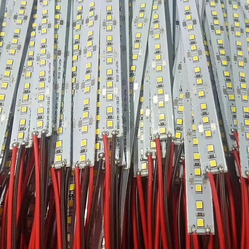 10 pièces 25cm 50cm 12V 24V 2835 LED bande dure 144 led/m 3000k blanc naturel 4000k 4500k blanc 6000
