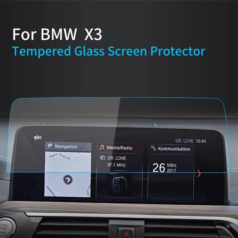Film de protection d'écran pour écran tactile, 10.25 pouces, pour écran tactile BMW X3 G01 X4 G02 20
