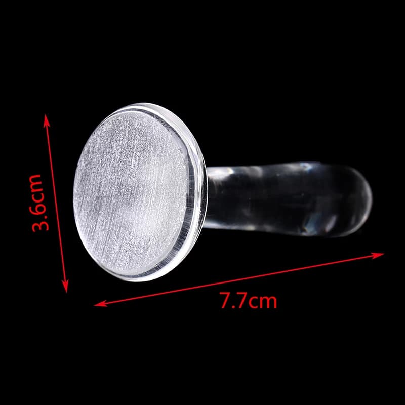 Pilon de meulage transparent, Muller de pigments de napperon, Peinture chinoise Templa, Pilon Thang-