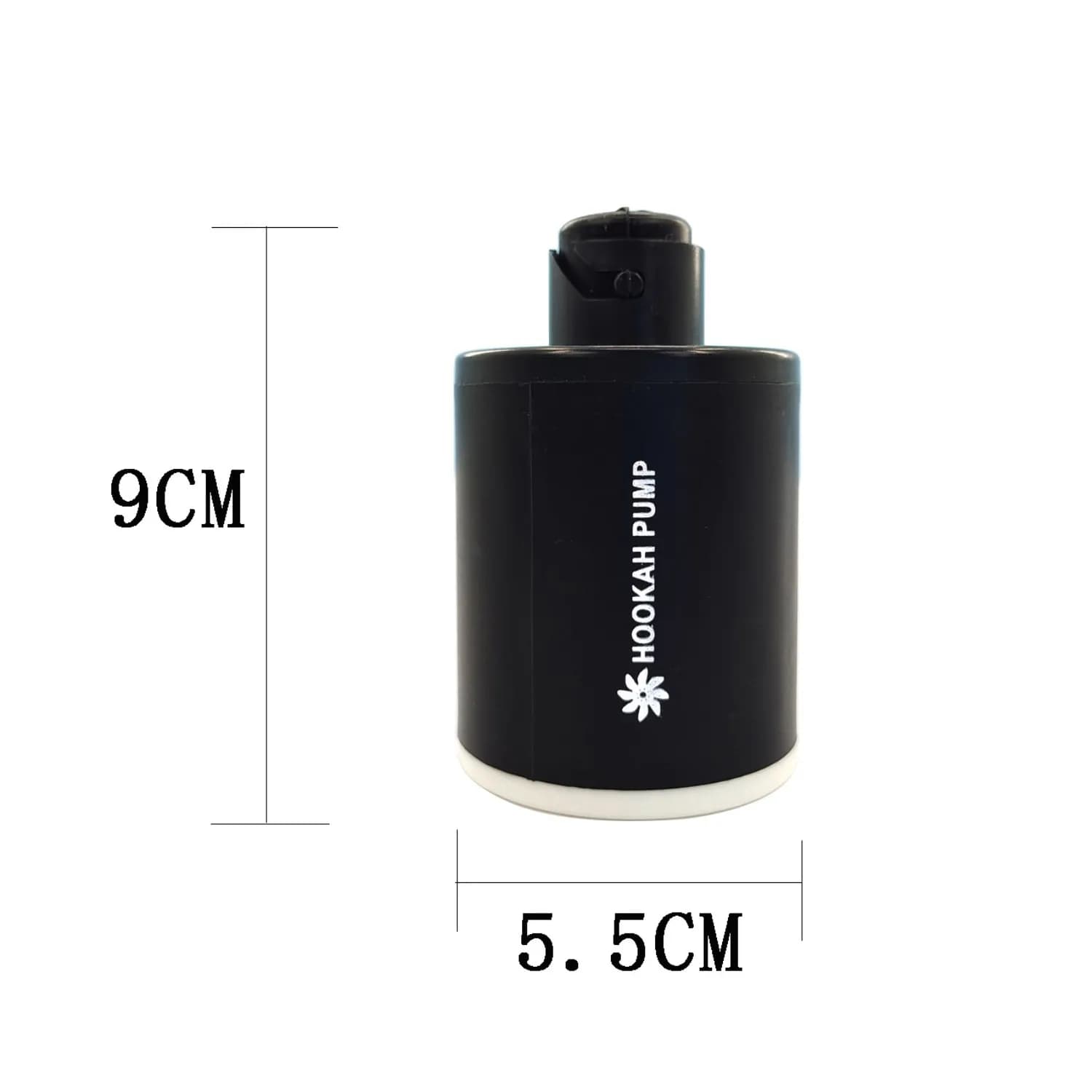 Pompe à chicha aste USB avec lumière LED RVB, ovale guilé électronique, fumoir à air de bain pour dé