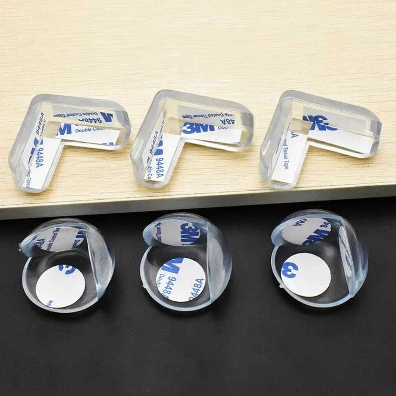 Protecteurs d'angle en silicone souple pour meubles, protections de sécurité pour vos enfants avec h