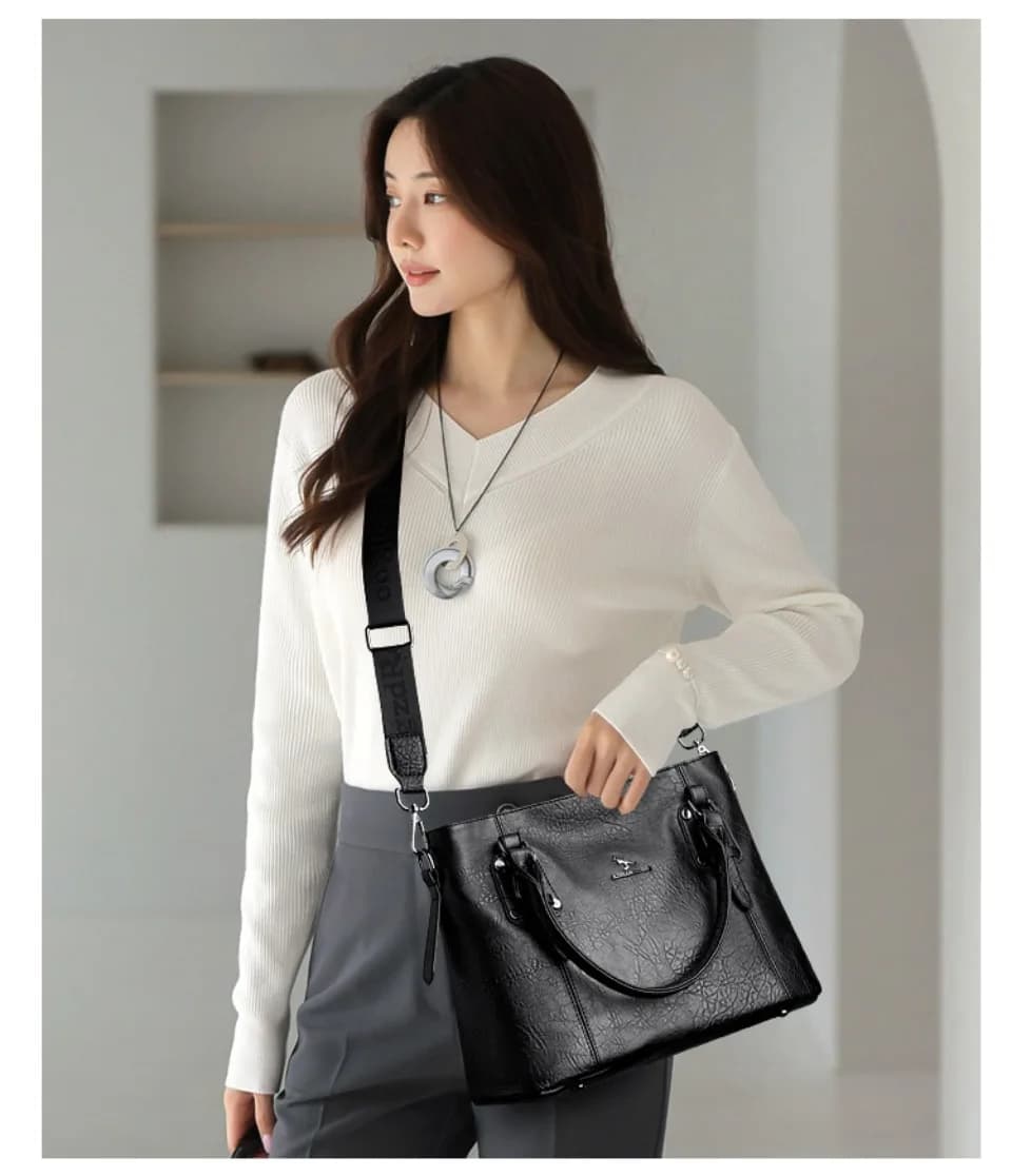 Sacs à main en cuir PU souple de marque authentique, sacs à poignée supérieure de créateur, sacs à b