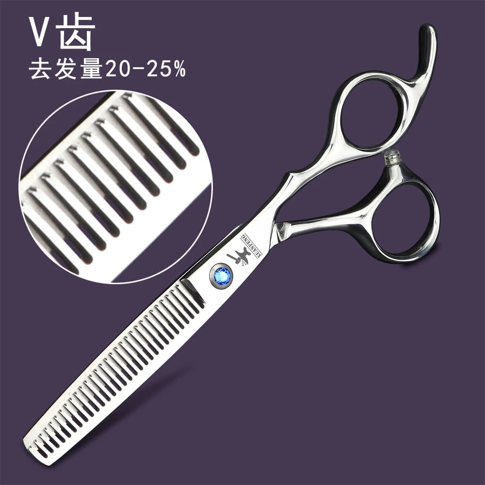 XUANFENG – ciseaux de barbier à vis taureau, ciseaux de coupe et amincissement, ciseaux à cheveux ja