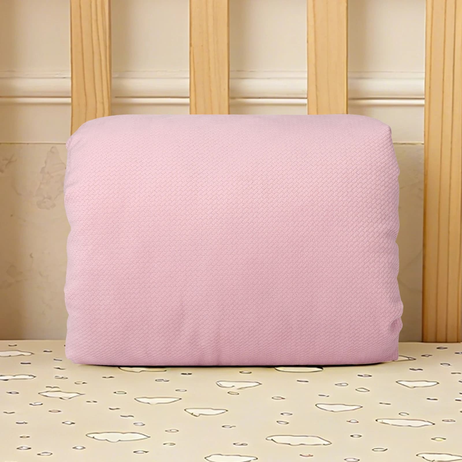 Oreiller d'allaitement doux et en peluche pour bébé, avec bras chauds, parfait pour l'allaitement pe