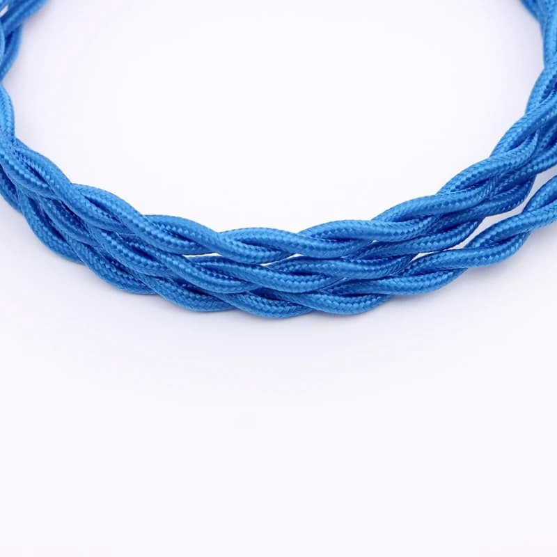 XINHS K07-Fil de coton bleu, 2 brins