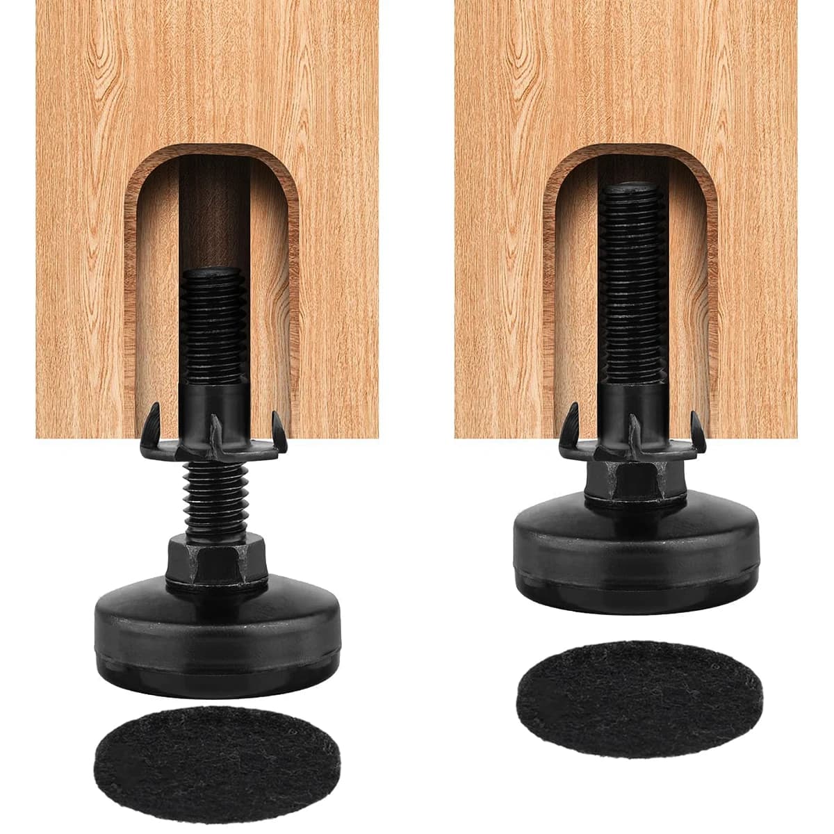 Meuble à boulons réglables pour pieds de chaise, protection au sol, Base de canapé, meuble de Table,