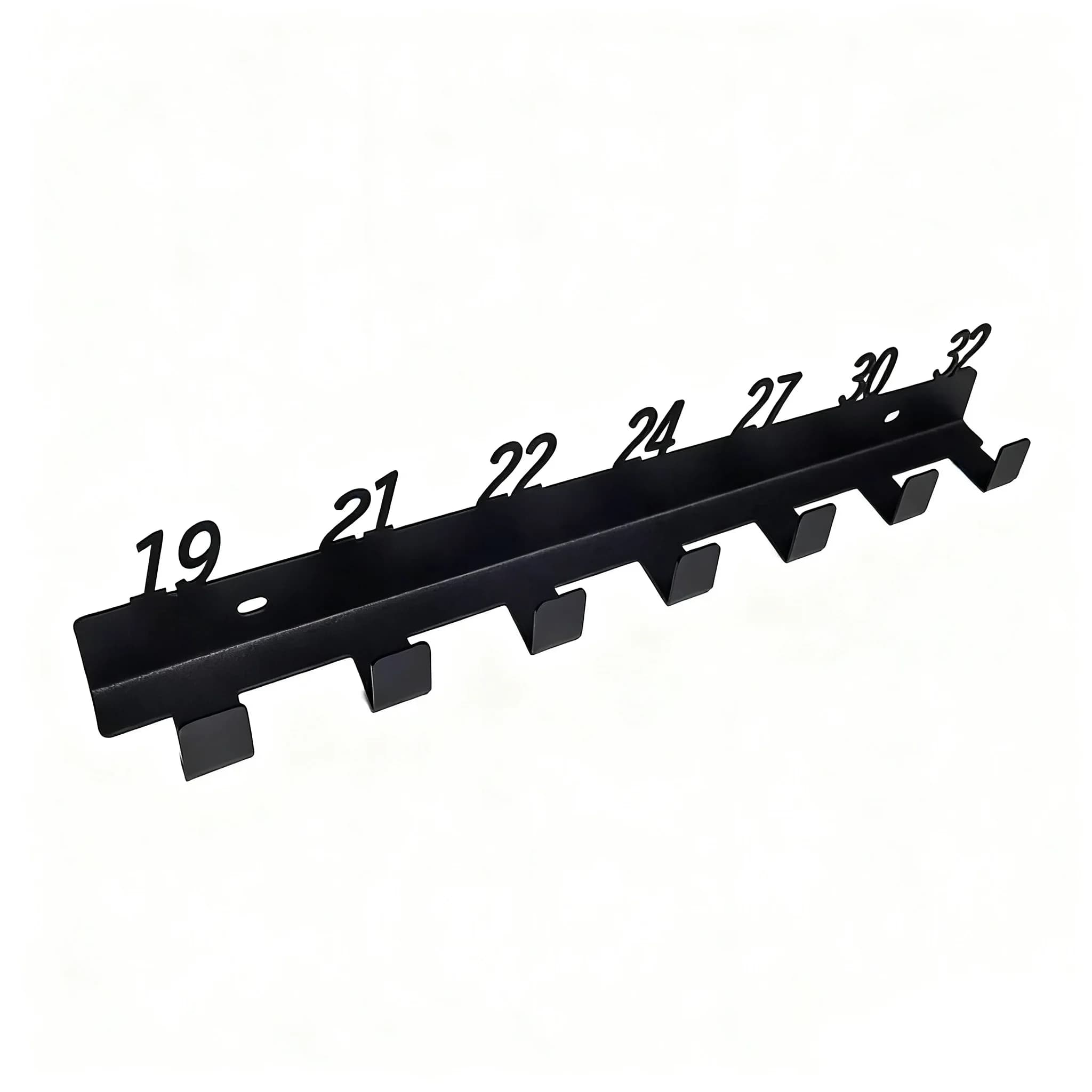 Trieur de clés mural, support organisateur d'outils en métal multi-trous pour l'organisation des out
