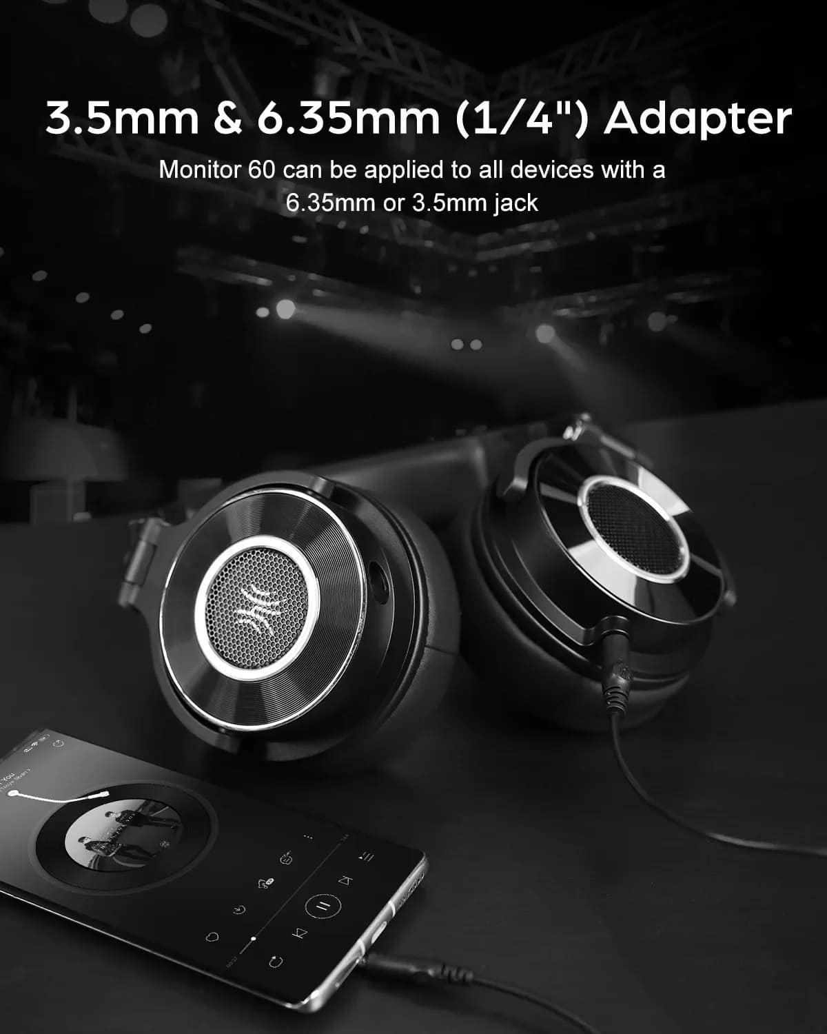 Oneodio Monitor 60 casque HiFi filaire casque DJ de Studio professionnel casque stéréo sur l'oreille