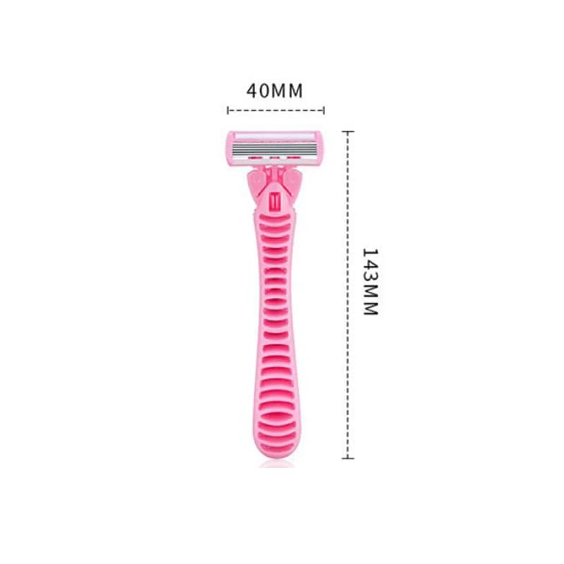 Rasoir pour femmes lame à 6 couches jambe cheveux aisselles couteau de rasage lames à 6 couches raso