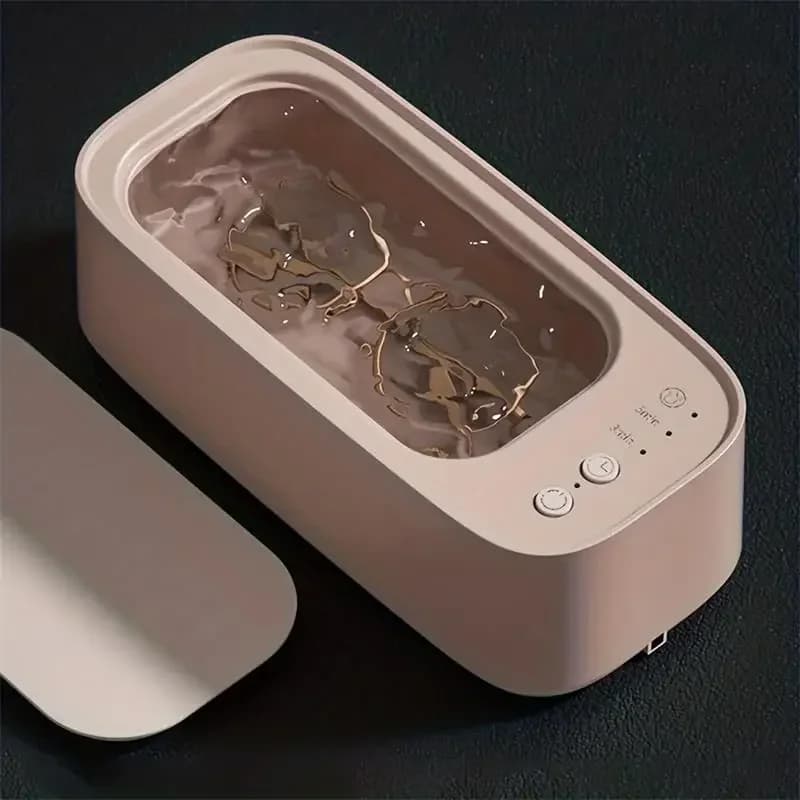Machine de nettoyage de bijoux à ultrasons, nettoyeur d'anneaux, livres de lunettes à ultrasons, bai
