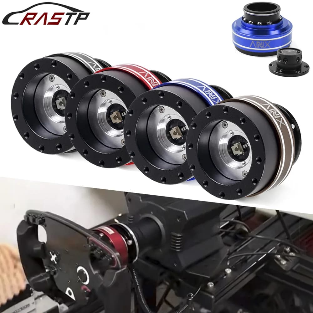 Adaptateur de moyeu à dégagement rapide pour volant de jeu, simulateur de course en aluminium, 70mm,
