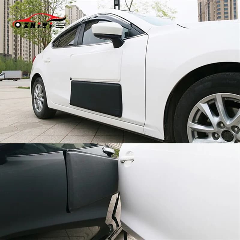 Bande autocollante anti-rayures pour carrosserie de voiture, sans adhésif/magnétique, Protection des