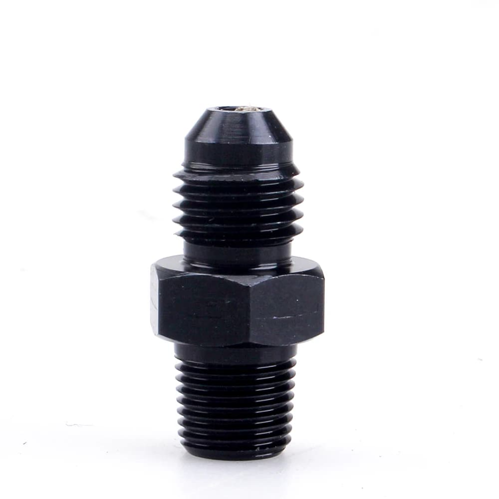 Adaptateur universel de tuyau de carburant droit, raccord fileté AN4 AN6 AN8 AN10 AN12 à 1/8NPT 1/4N