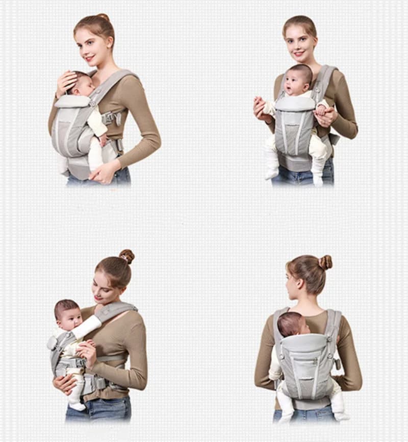 Porte-bébé Egobaby Omni Breeze Toutes les positions de transport Maille respirante avec soutien lomb