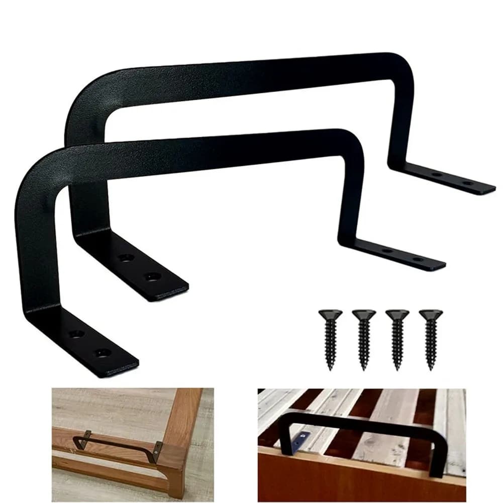2 supports antidérapants ajustables pour cadre de lit et matelas, barres de retenue anti-glissement,