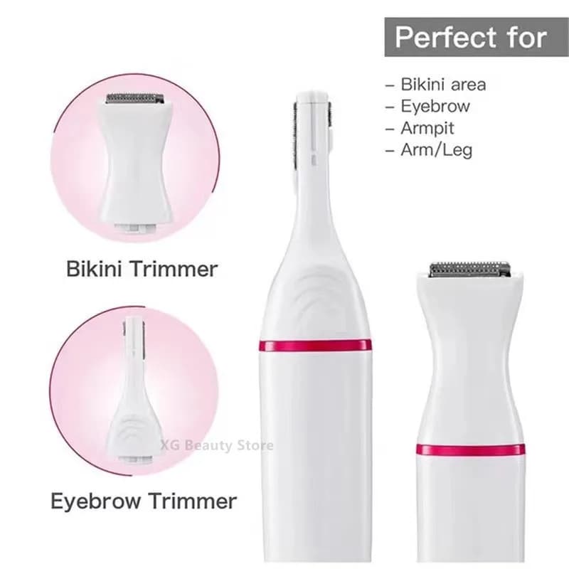Épilateur électrique multifonction 5 en 1 pour femmes, rasoir pour sourcils, aisselles, Bikini, jamb
