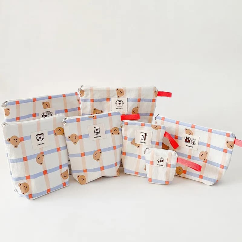 Sac de rangement étanche pour couches de bébé, 7 pièces/ensemble, organisateur de vêtements pour enf