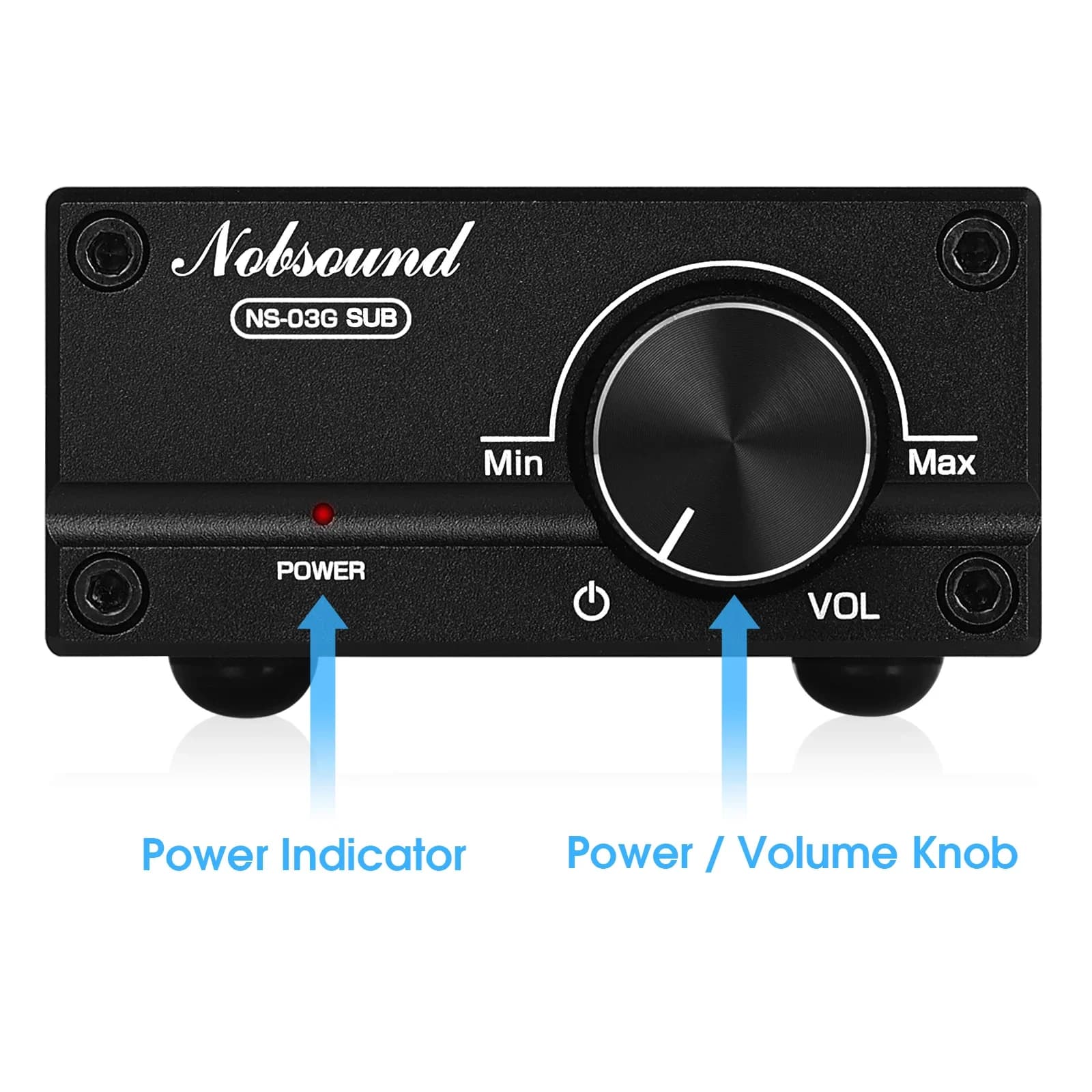 Douk Audio NS-03G Mini caisson de basses 100W/canal Mono pleine fréquence TPA3116 amplificateur numé