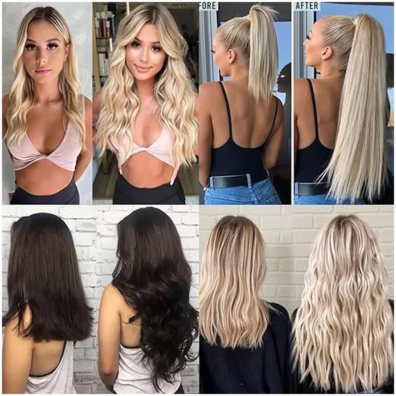 Ruban adhésif de remplacement Double face pour Extensions de cheveux ou perruques avant en dentelle,