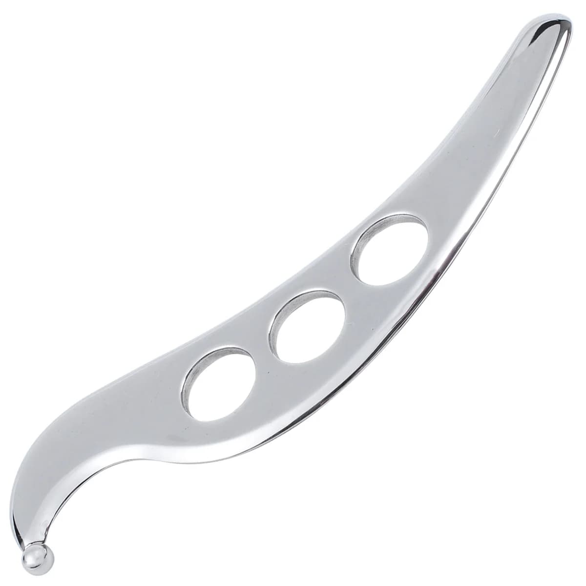 Outil de masseur de plaque Gua Sha Guasha en acier inoxydable, grattoir de thérapie fongique, machin