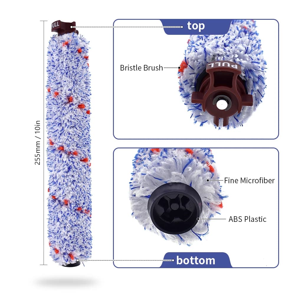 Brosse à rouleau et filtre Hepa pour Bissell Crosswave, pièce de rechange pour aspirateur robot séri